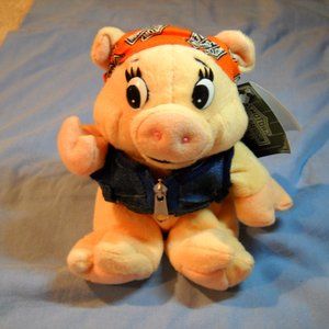 VINTAGE 1997 Harley Davidson PUNKY Hog 6" with TAG